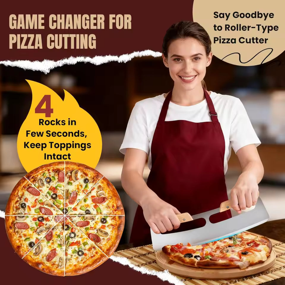 VYRO Pizza Rocker Blade — Premium Cutter