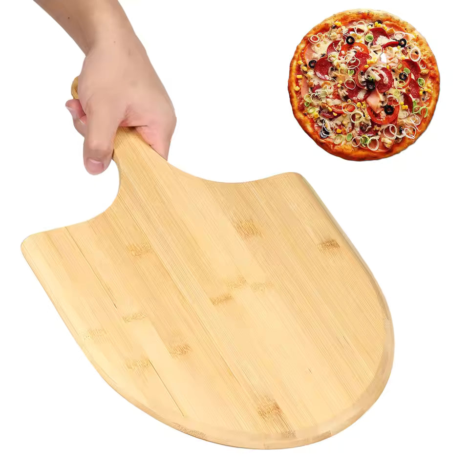 VYRO Pizza Peel — Aluminium & Wood