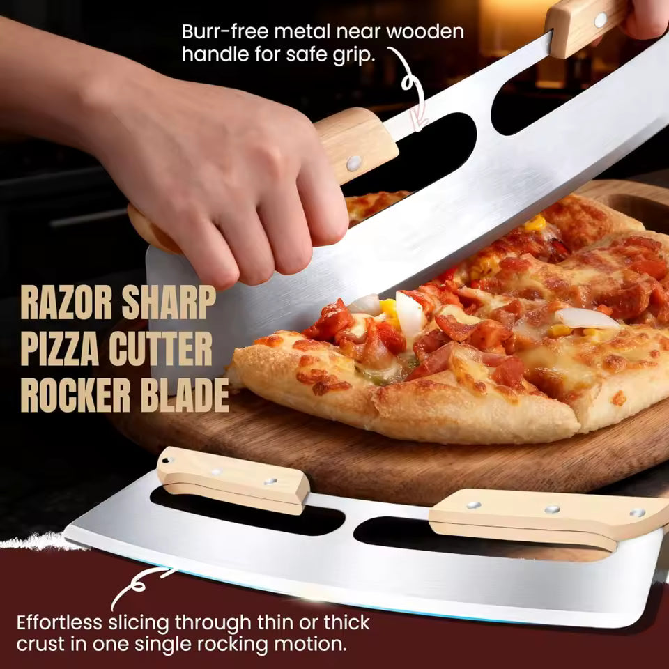 VYRO Pizza Rocker Blade — Premium Cutter