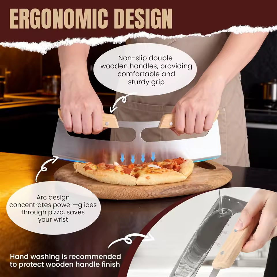VYRO Pizza Rocker Blade — Premium Cutter