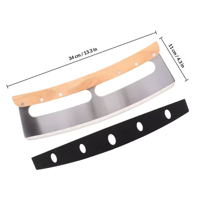 VYRO Pizza Rocker Blade — Premium Cutter